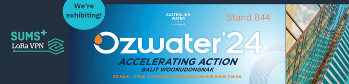 SUMS exhibiting at Ozwater